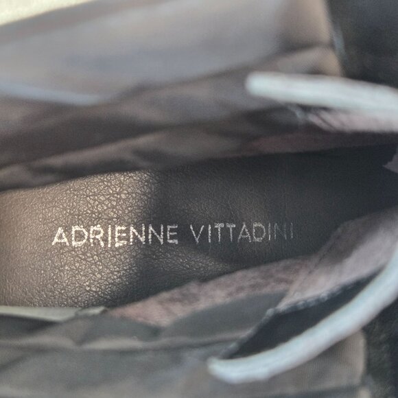 Victorian Ankle Boots Leather Chain Stud Block Heel Whimsigoth Pointy Bootie 6.5 - Picture 13 of 14